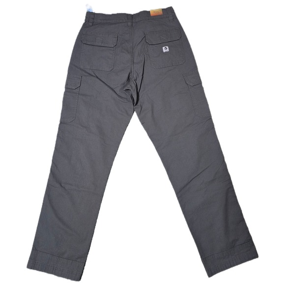Ocean Coast Men's Cargo Pants Size 32 Gray Casual Utility Outdoor Trousers (G) - Picture 1 of 5